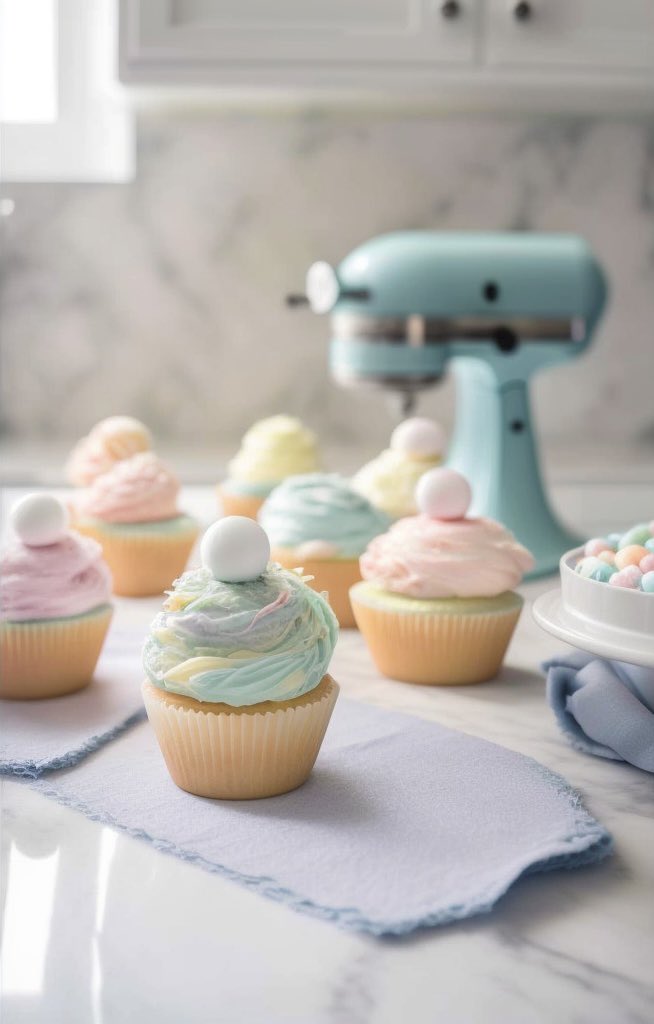 Still playing around with pastels. A blend of two different images generated in #midjourney #texttoimage