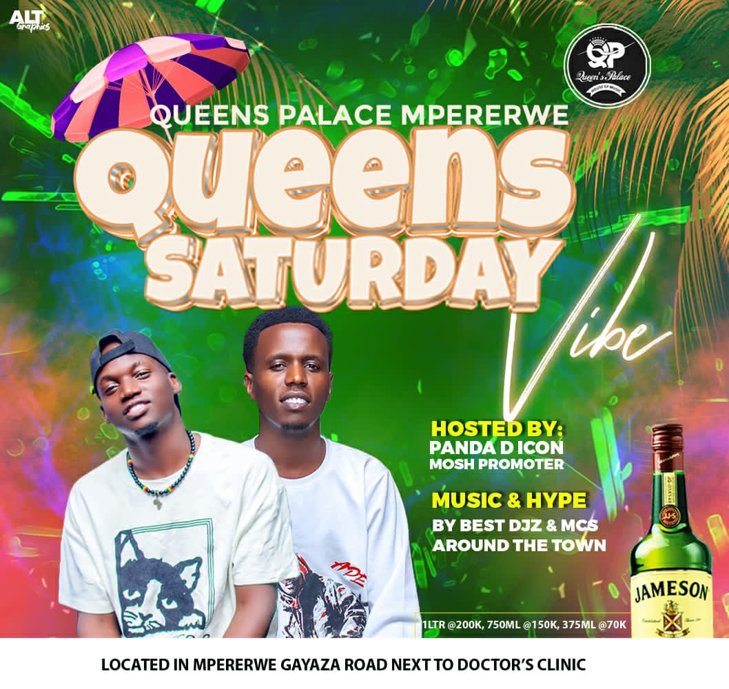 qpuganda's tweet photo. TURN UP 🚨🚨🚨 

#queenssaturdayvibes #saturdayvibes #music #jameson 🥃🔥🔥🔥 https://t.co/848AEJZGcG
