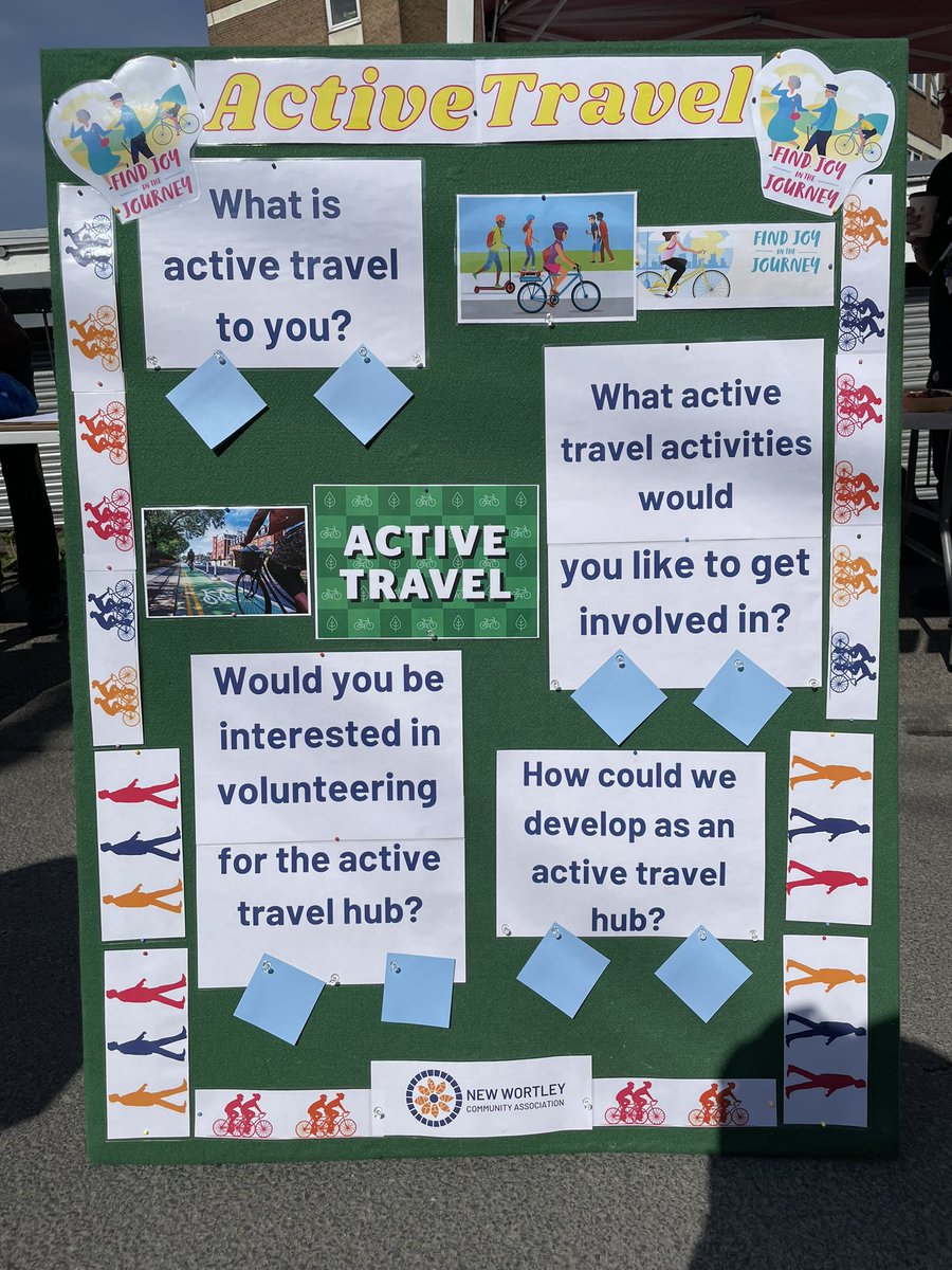Are you interested in finding out about active travel on leeds? Join us today in Armley to find out more about our active travel role