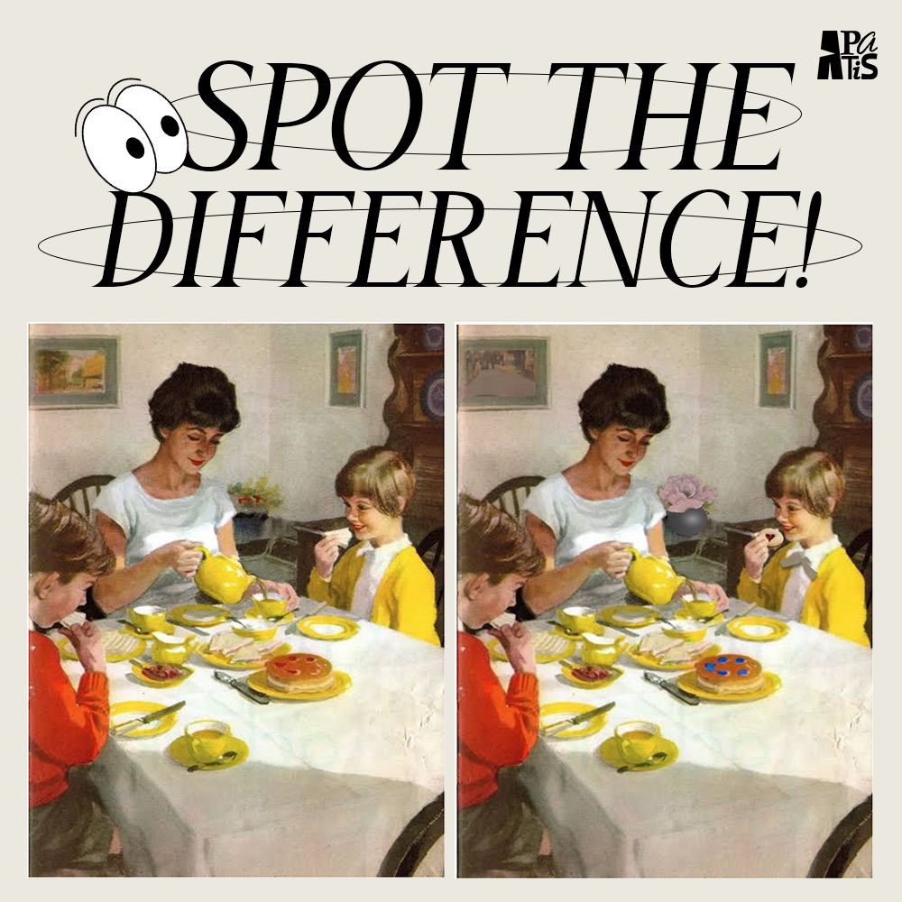 apatis_tgp's tweet photo. ✨Hi fellas ✨
Fun fact, lukisan karya Harry Wingfield dari buku Ladybird 1959 ternyata di redesign oleh Bernardus Prasodjo loh, dan dijadikan background pada kaleng Khong Guan. 😲
So, how many you spot the difference? Tell us in the comments 🤗
#APATIS2023 #ExhibitionJakarta https://t.co/XLKcyeWVla