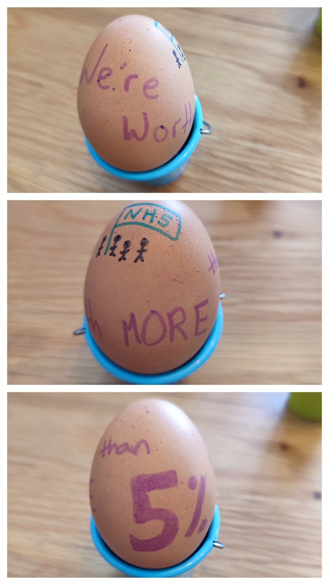 ej_snow's tweet photo. Political Easter. #NHSPAY https://t.co/KrEBoIiLbi