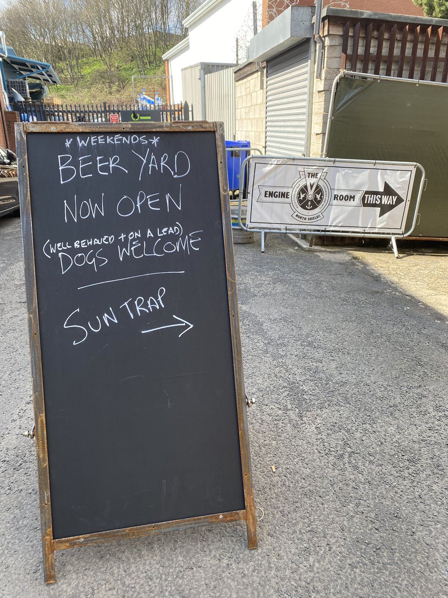 TERNSVenue's tweet image. It seems Spring is here! Our beer yard is Open and we have some great beers from @threekingsbeer @fullcirclebrew @BlackSheepBeer @campervanbrew