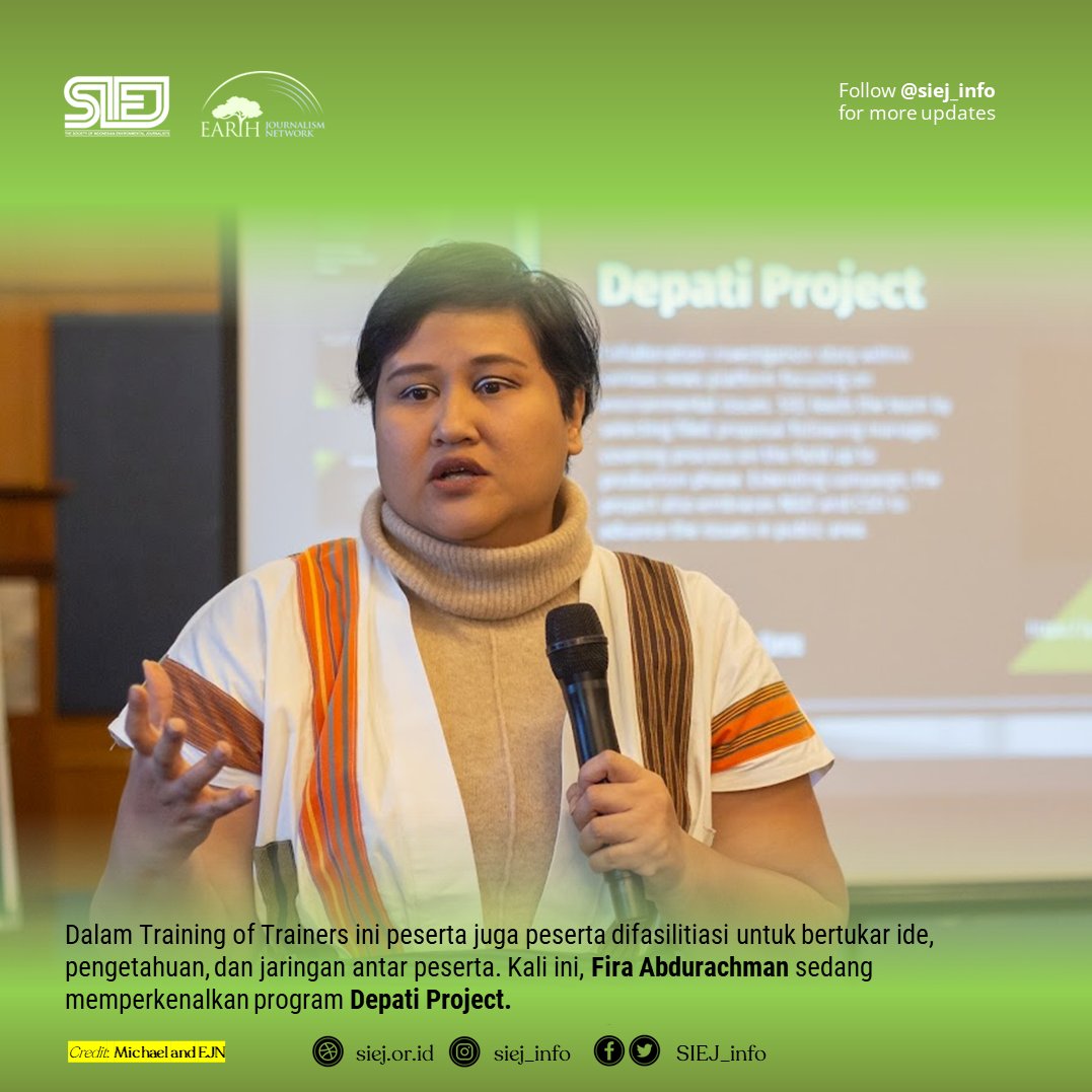 Jurnalis Lingkungan | SIEJ tweet media
