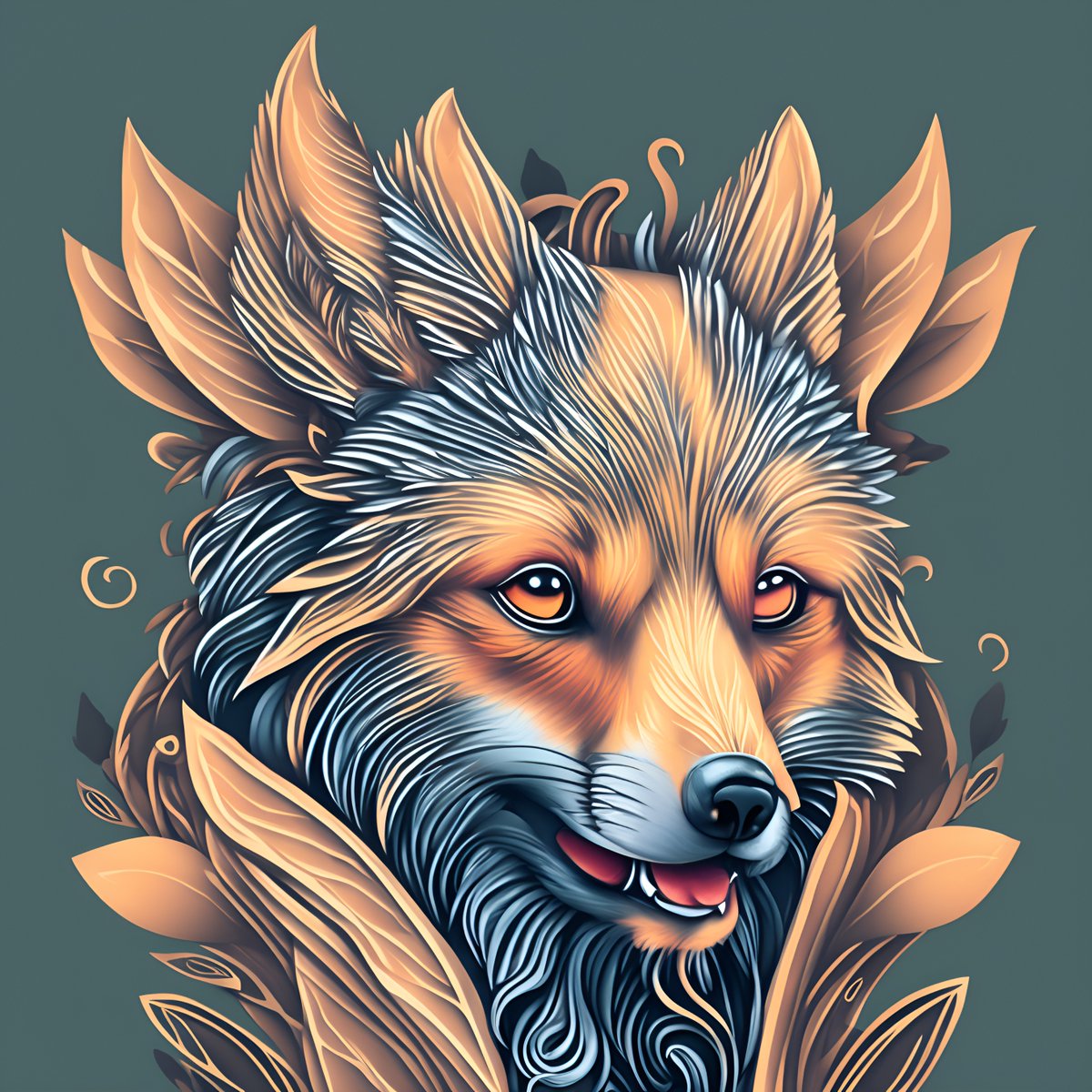 AiDesignApparel's tweet photo. Whos a good Foxy Boi?  #SaturdayMorning https://t.co/ocXVeBgTsk