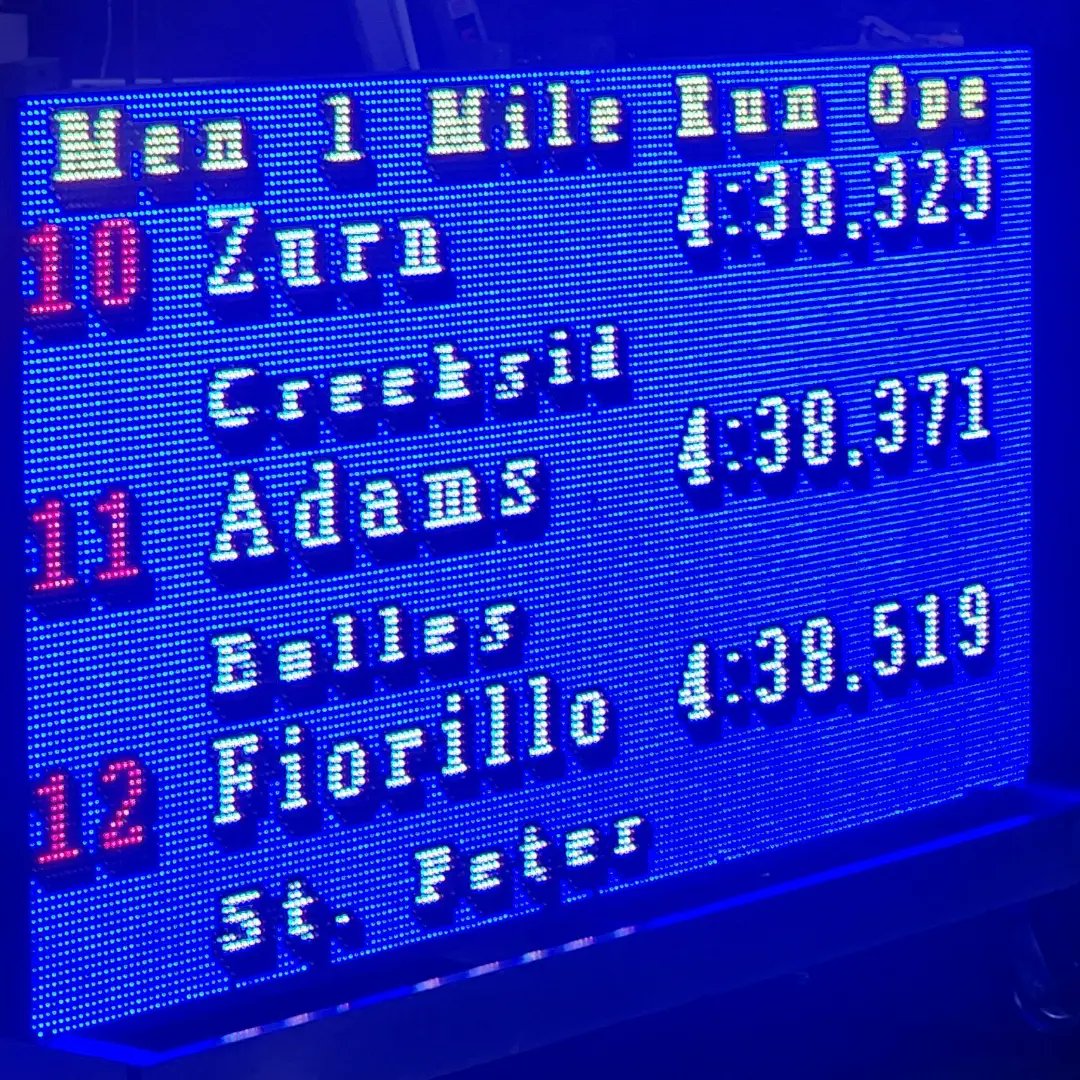 theCaroline369's tweet photo. Spent Holy Thursday traveling back and forth to Jax for Bolles meet...each heat was at minimum 25 deep and all 25 had times within seconds of each other.  Auggue showed up and closed with a 4:38 mile placing 12th in his heat! Way to go son!! 🏃🏃🏃 https://t.co/BSha2aMDUK