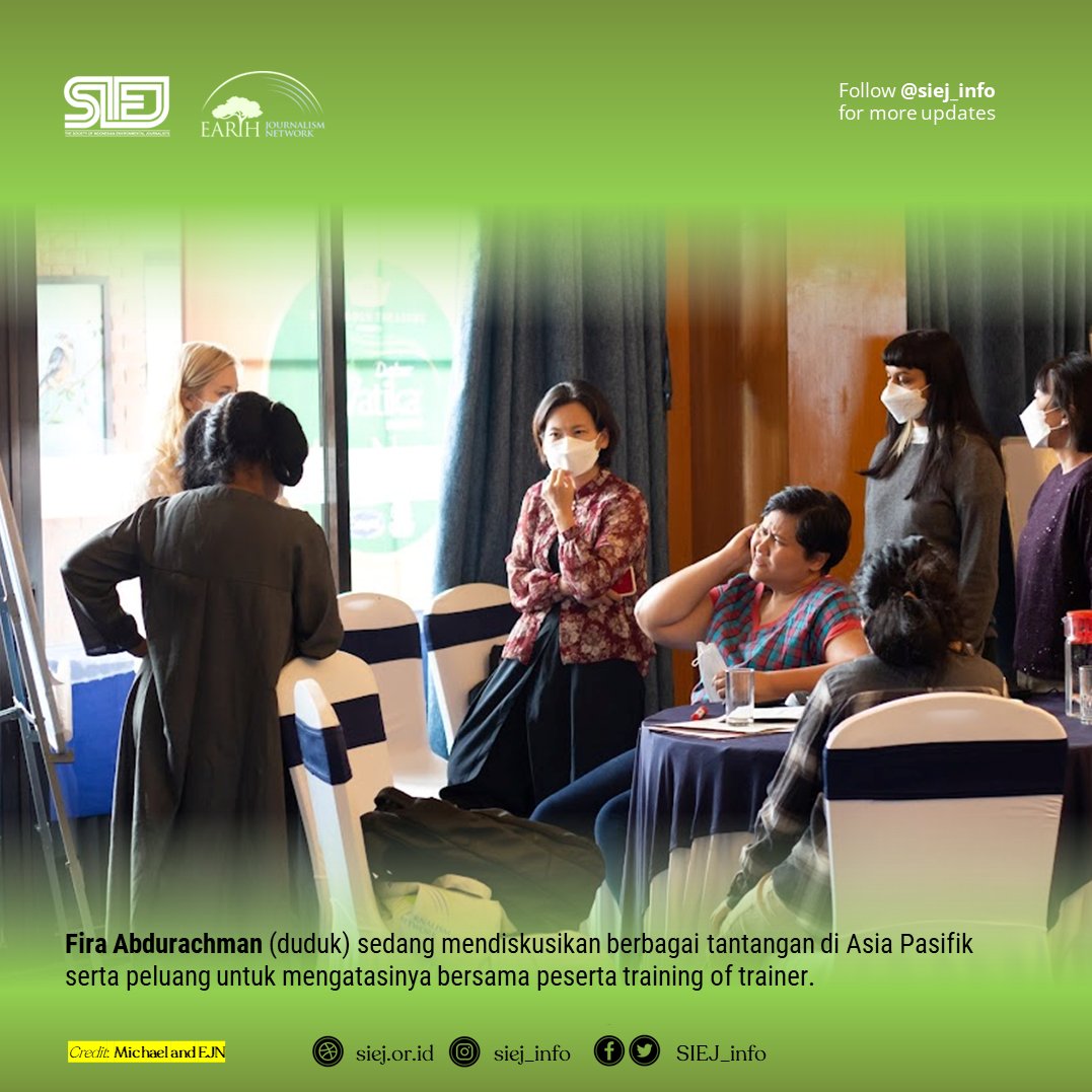 Jurnalis Lingkungan | SIEJ tweet media