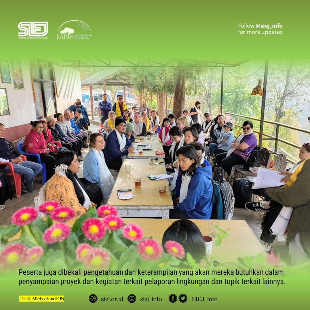 Jurnalis Lingkungan | SIEJ tweet media