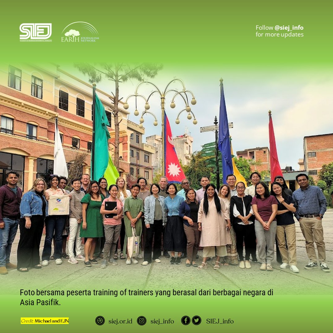 Jurnalis Lingkungan | SIEJ tweet media