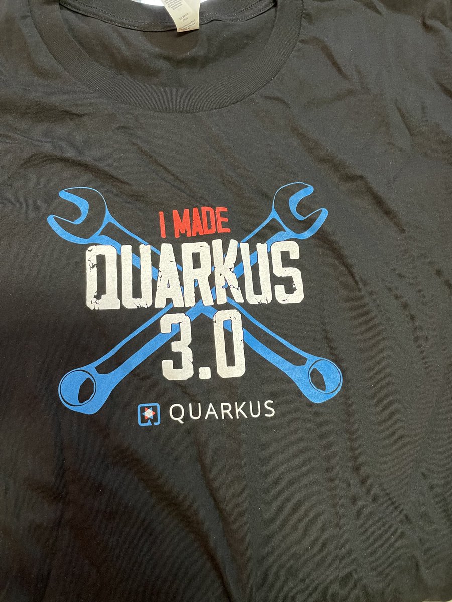 see what just arrived here, amazing. ⁦@QuarkusIO⁩