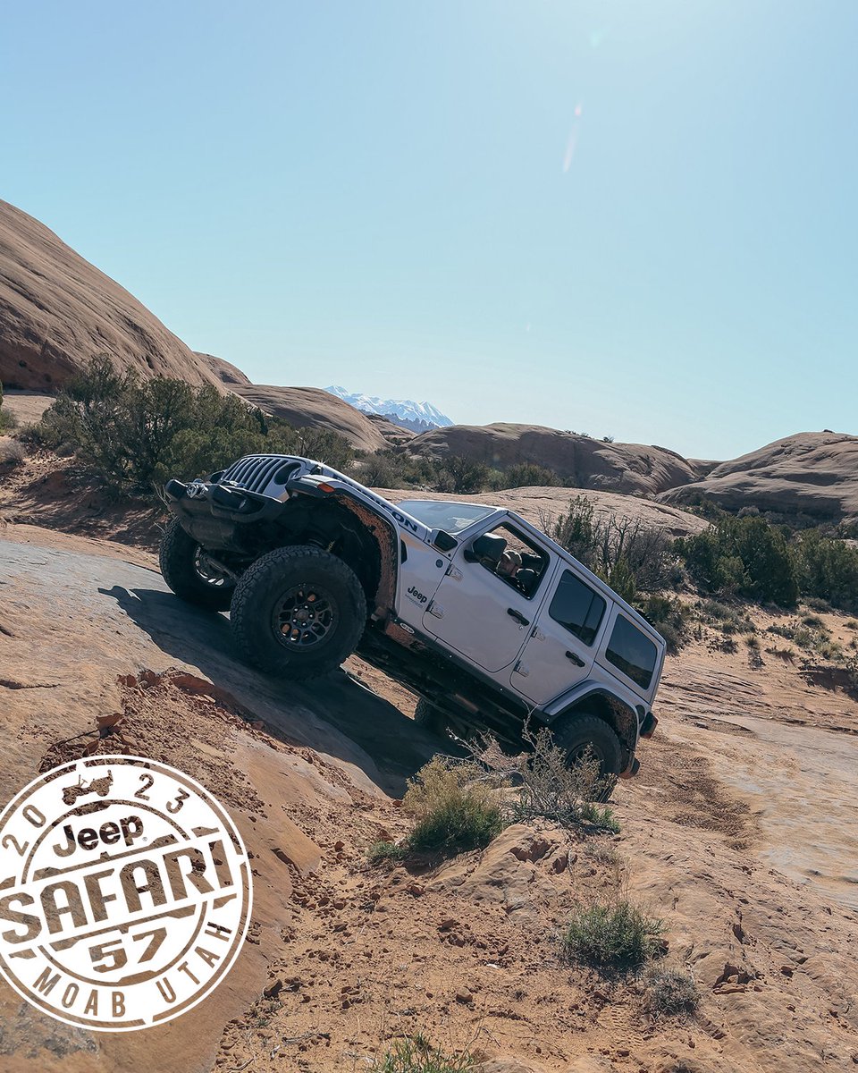 Jeep's tweet photo. Our home away from home. Thanks for astonishing
views, treacherous crawls, and a community like no
other – Moab! #EasterJeepsSafari https://t.co/oa1JWDjCa3