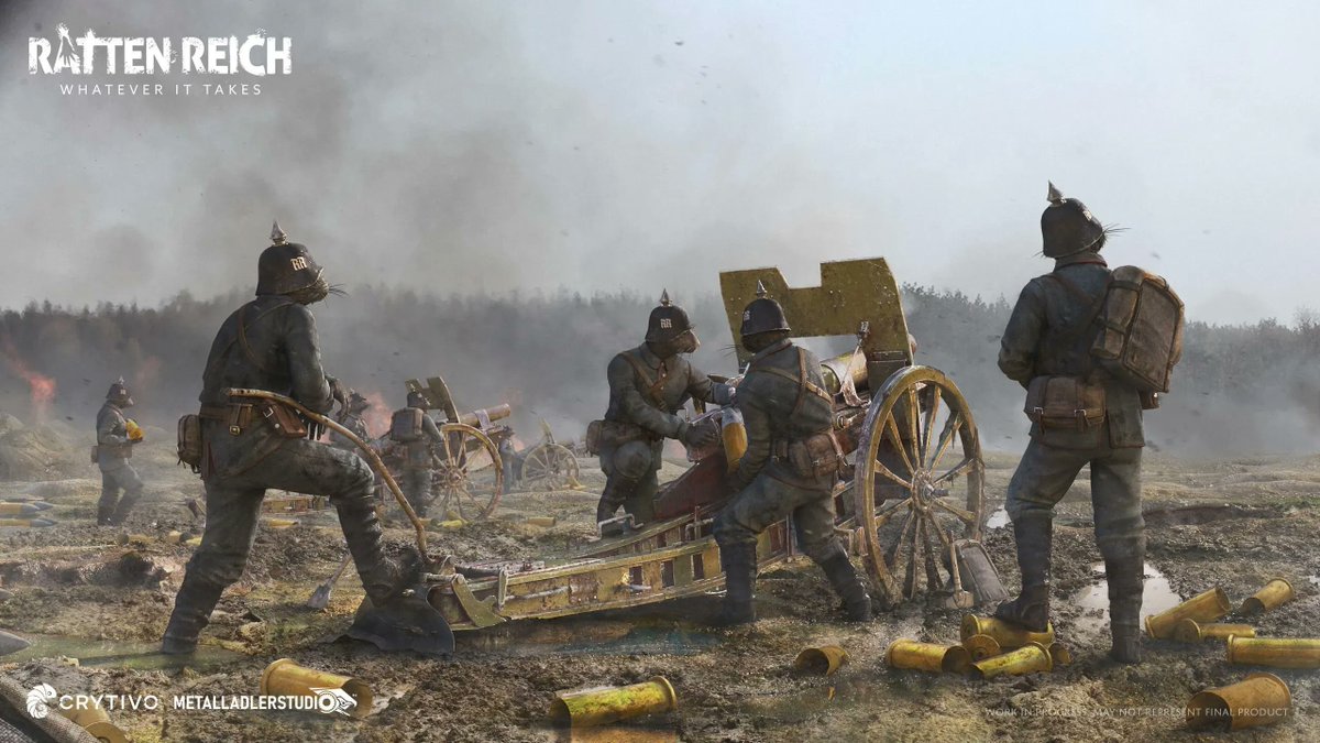 Tag a friend you'd go to war with 🫵 

#screenshotsaturday #indiegame #gamedev #gamer #streamer #RTS #wargame #gaming #conceptart #art