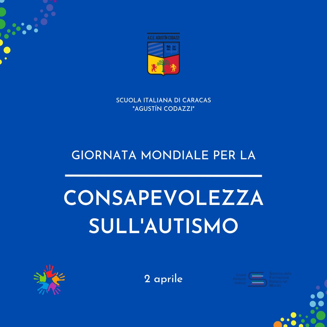 Giornata mondiale per la consapevolezza sull'autismo 🏫