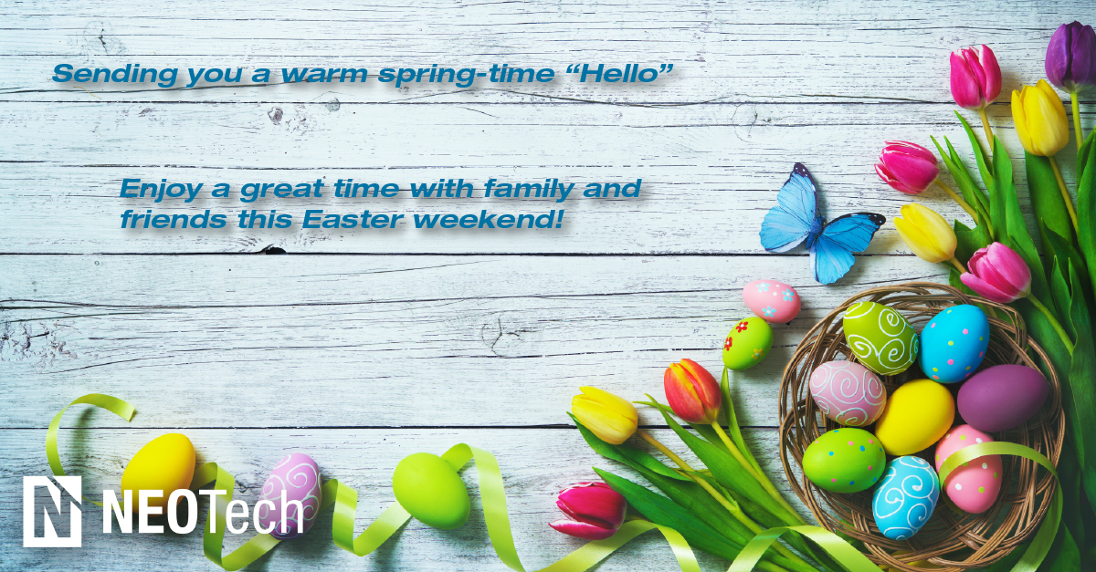 NEOSolves's tweet image. Happy Easter from NEOTech!