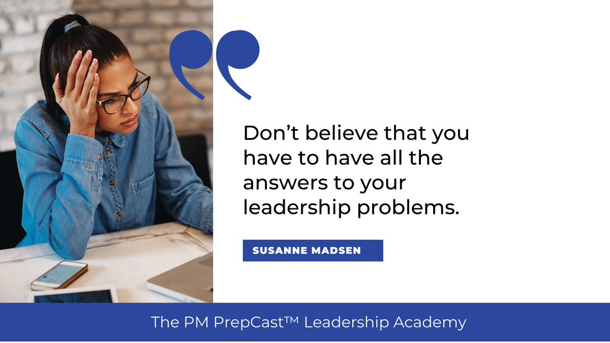 corneliusficht's tweet photo. Do you agree?
This quote is from The PM PrepCast™ Leadership Academy Interview Series with Susanne Madsen:
https://t.co/jCiGoTRGsU
#leadership #leaders #quotes #PMPrepCast #projectmanagers #projectmanagement #leadershipskills https://t.co/SRD57FlaNO