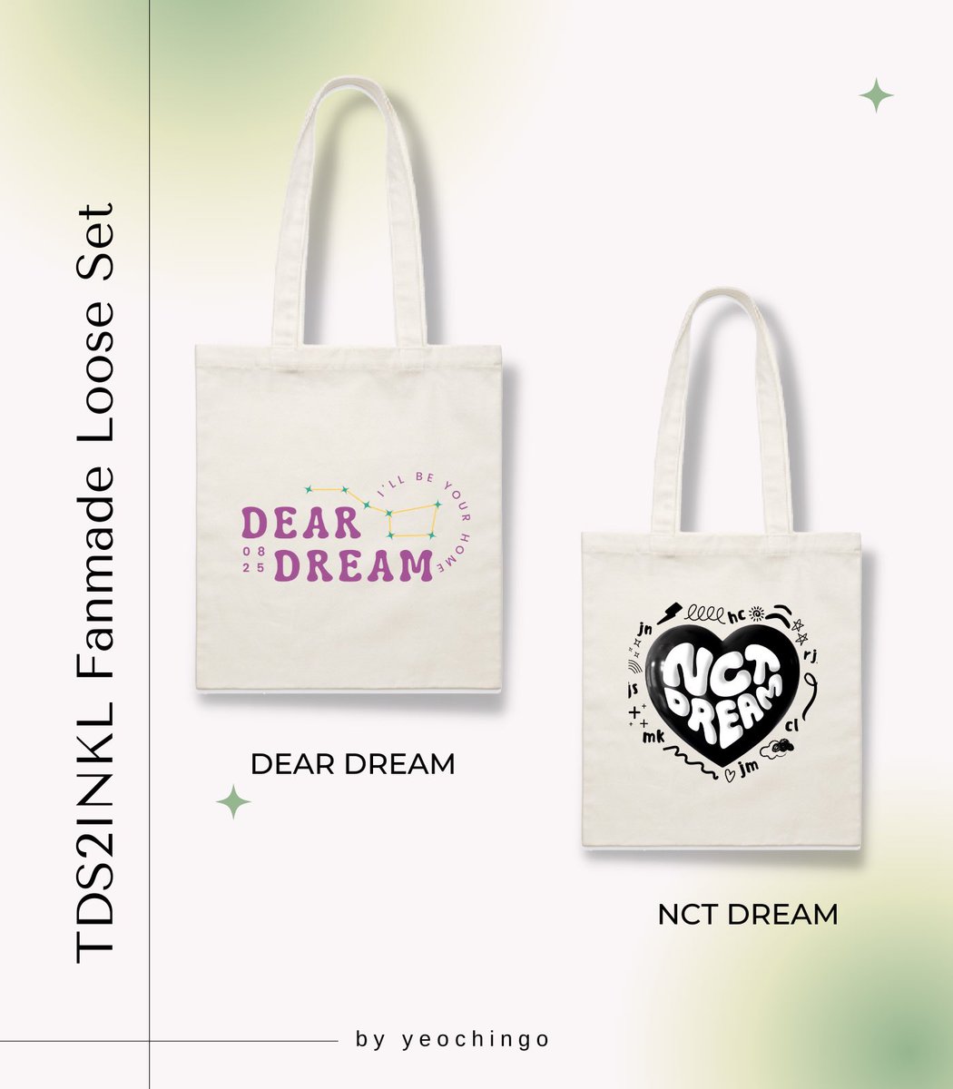 YeochinGo's tweet photo. ✧˖° GIVEAWAY BY YEOCHINGO ✧˖°

Rules:
- RT and Like this tweet and qrt below
- Follow @YeochinGo 

Prize
- 3x Totebag (3 winners)
- Secret freebies 🎁 
- Candies 🍬 

#pasarNCT #TDS2inKL #YCGgiveaway #THEDREAMSHOW2_in_KL 

🔚 20/4/2023 
📌 winner can choose any design below https://t.co/9Ew1qpT6p9