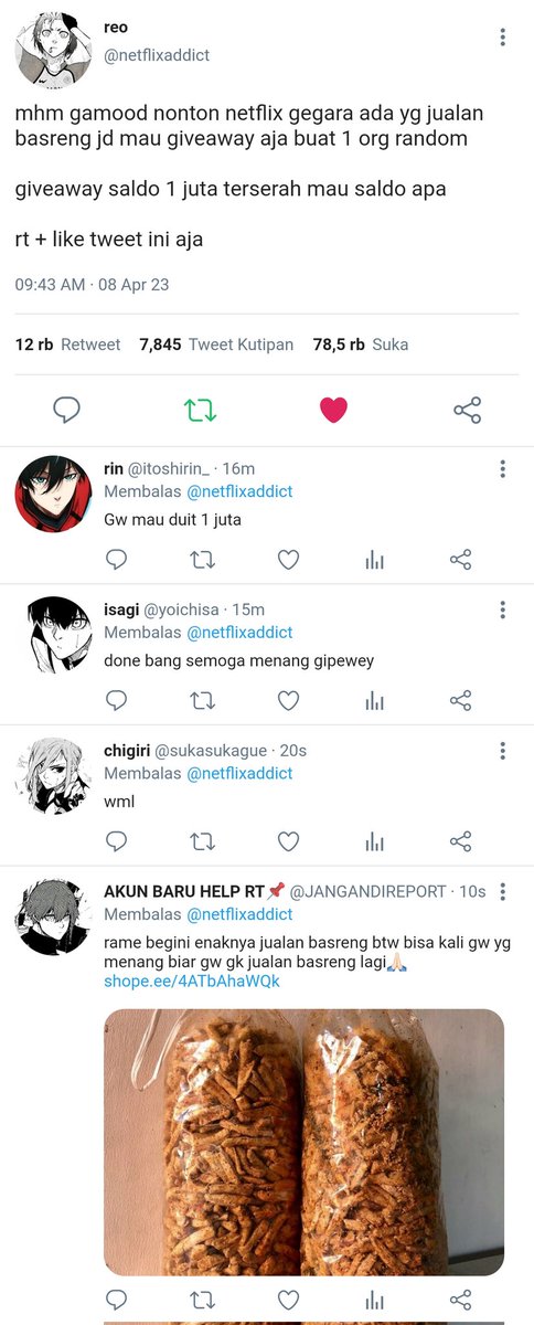 reorincrumbs_'s tweet photo. reo si orkay yg suka bagi bagi duit https://t.co/jaA04T0cGJ