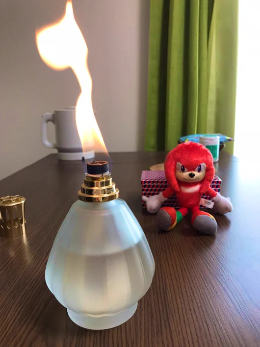 最近のナックルズ君 