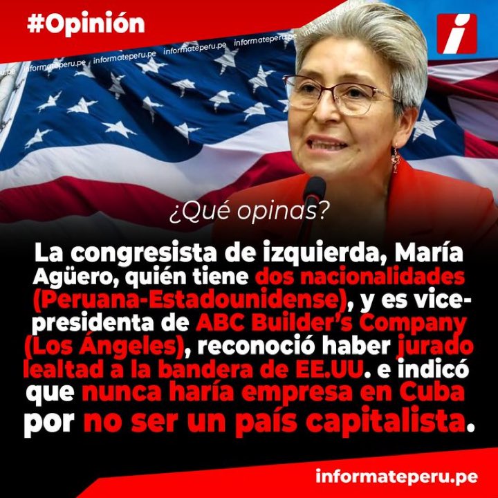 ¿Qué opinas de esta política que promueve el socialismo para nosotros, pero ella goza del capitalismo?