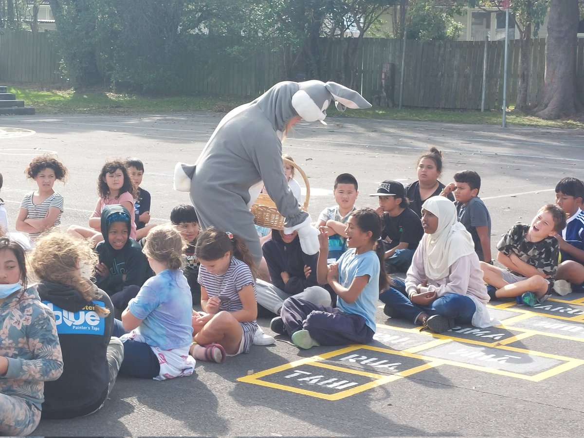 We were so lucky to have a visitor.