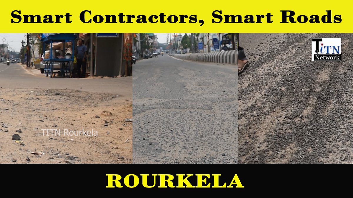 TitnRourkela's tweet photo. Smart Contractors, Smart Roads of Rourkela..Watch this full video on Youtube👇
https://t.co/IWBxbKIP1f

#TrendingNow #civiltownship #Rourkela #trendingnews https://t.co/3CRYNfydhQ