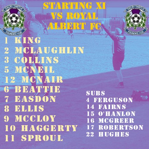 Dalry Thistle FC Official tweet media