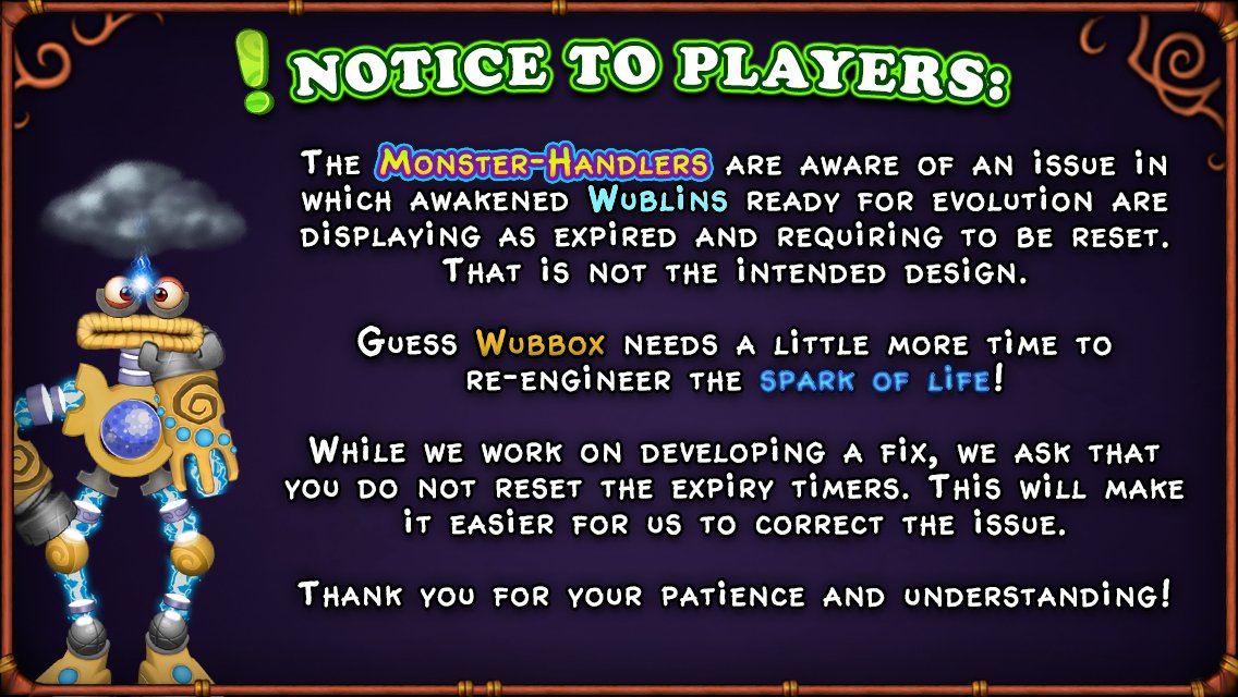 My Singing Monsters on X: In case you missed the stream with  Monster-Handler Matt, he was going about his typical Wednesday maintenance  when he just so happened to stumble across… 🌳🏠 EPIC