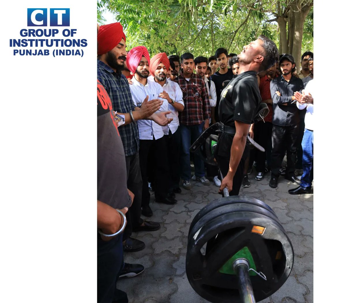 CTGroupshahpur's tweet photo. Department of Students Welfare organized "CT's Strongest Man & Woman" south campus of shahpur Jalandhar.
#ctgroup #man #women #campus #southcampus #bestcollege #jalandhar #strongestman #strongestwomen #dsw #shahpur #students #ctstudents https://t.co/FBYdeLOIAe