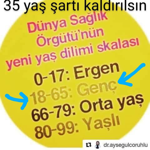 35 yaş sınırı günümüz gerçekleriyle tezat
Tıpkı 30 olan yaş sınırının
şartlar değerlendirilip 35 yapılması gibi bir düzenleme bekmentimiz var
<a href="/kilicdarogluk/">Kemal Kılıçdaroğlu</a> <a href="/meral_aksener/">Meral Akşener</a> <a href="/Ahmet_Davutoglu/">Ahmet Davutoğlu</a> <a href="/DpGultekinUysal/">Gültekin Uysal</a> <a href="/T_Karamollaoglu/">Temel Karamollaoğlu</a> <a href="/alibabacan/">Ali Babacan</a>
BayKemal 35YaşınUmudu