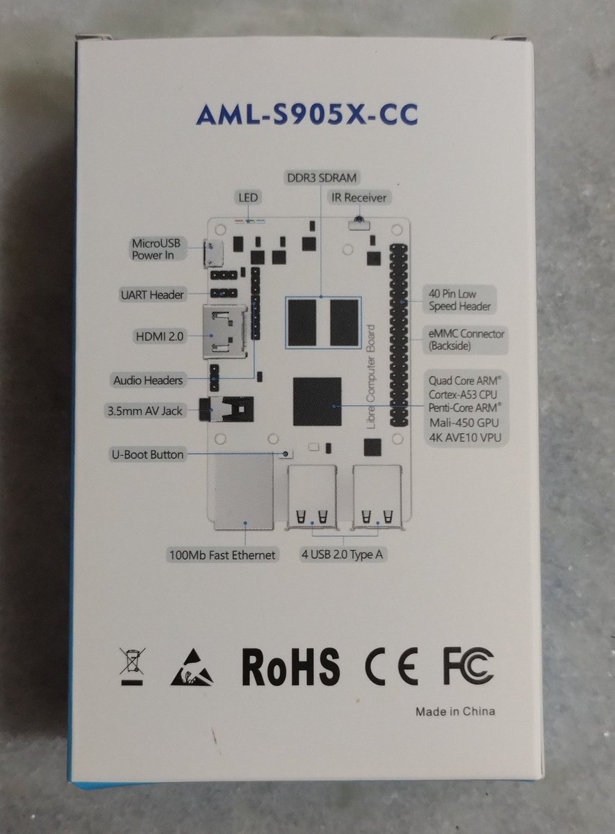 bcastroalves's tweet image. Chegou mais uma belezinha aqui! Que placa linda! 😍 @librecomputer #LePotato #SingleBoardComputer