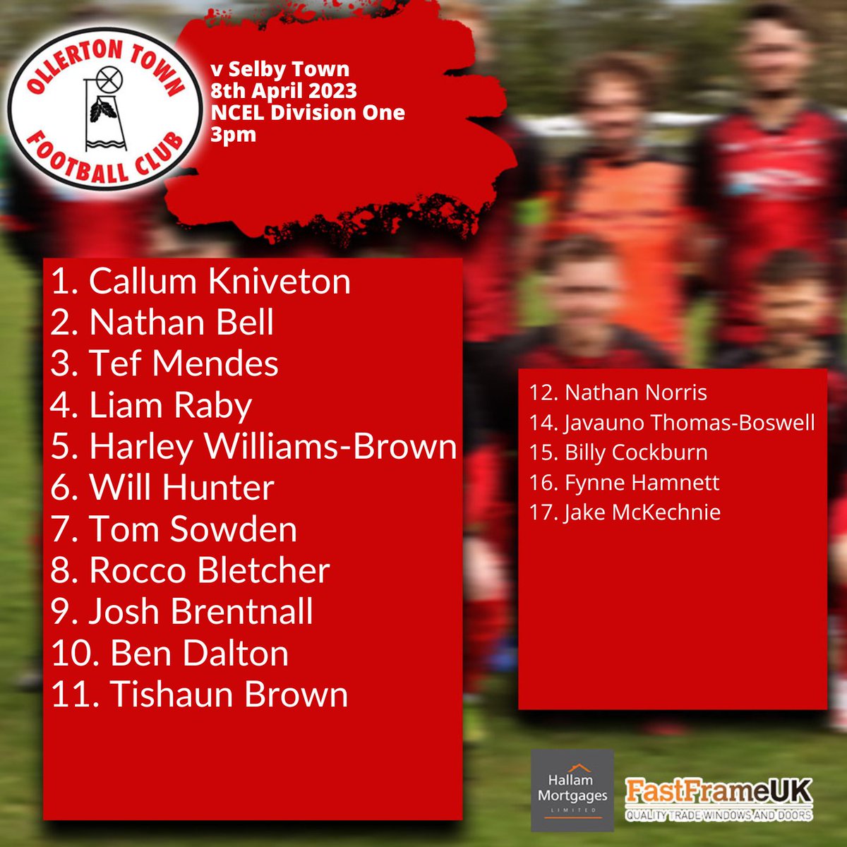 OllertonTownCFC's tweet photo. The final Ollerton Town team of the season... https://t.co/ZKdjgBMB30
