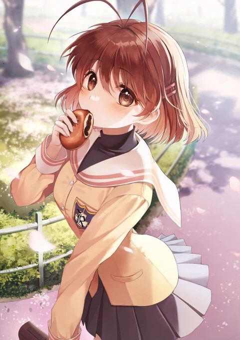 sakura road#CLANNAD 
