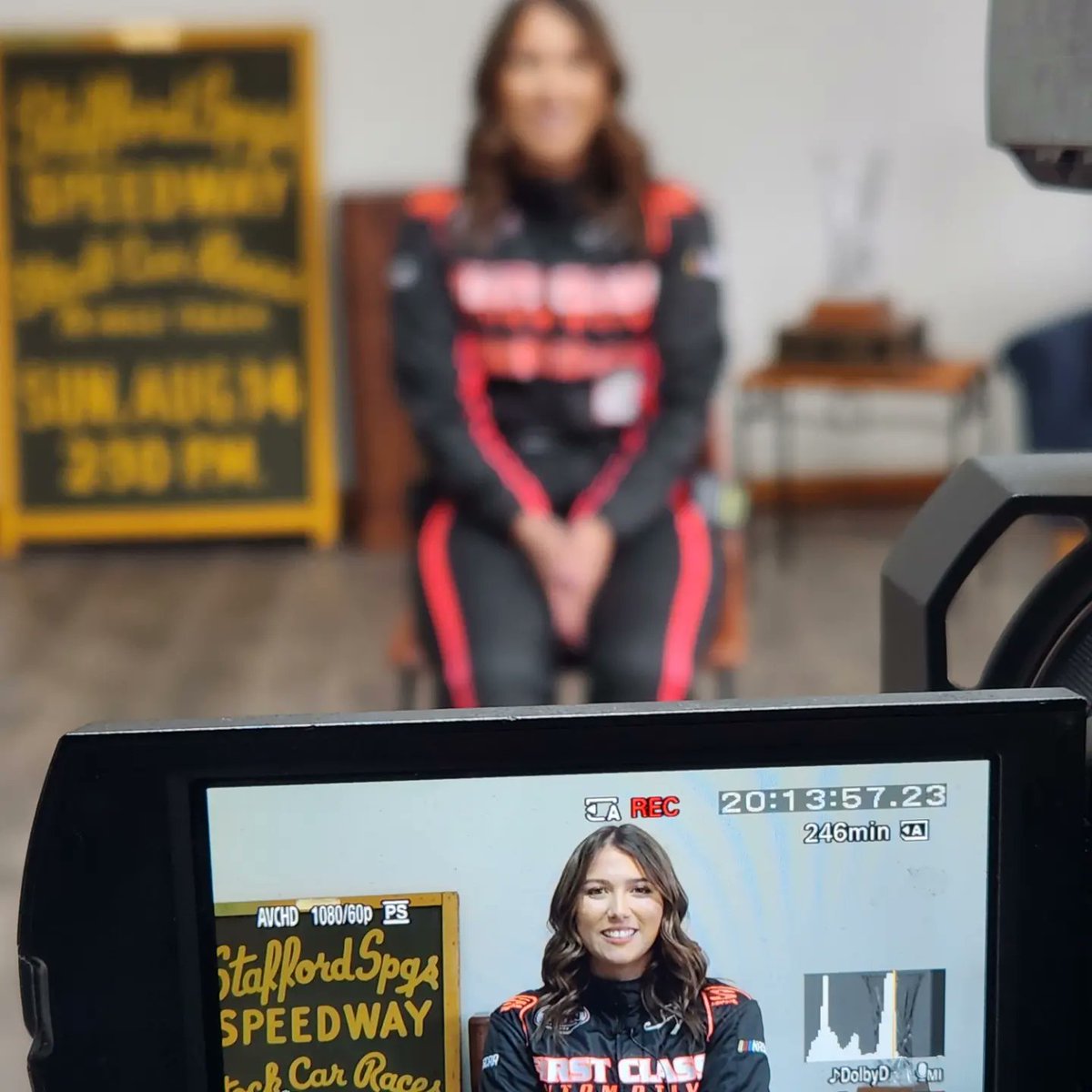 KyleRRickey's tweet photo. A few more media sessions this week as the 2023 @StaffordSpeedwy season is now just a few weeks away.  

See you at the NAPA Spring Sizzler on April 29th and 30th https://t.co/AHjaxHd3hB
