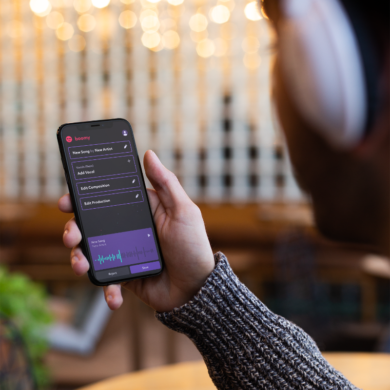boomy's tweet photo. Create your first AI generated song in seconds. 🚀

Just select a style you're into and Boomy will instantly generate original songs that you can edit and customize to your heart’s desire.

We can’t wait to see what you cook up, #boomystar 

#ai #aimusic #aicreator #aitools