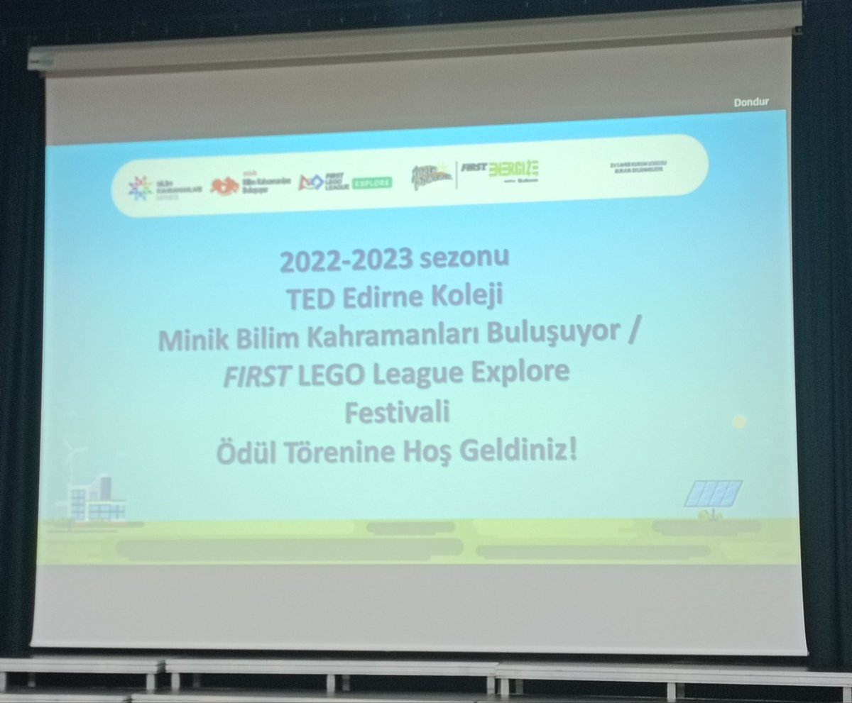 Minik Bilim Kahramanları Buluşuyor
FIRST LEGO League Explore Festivali
<a href="/EmlakErgene/">Emlak Konut Ergene Vadisi İlkokulu</a>
<a href="/omurbariis/">Ömür BARIŞ</a> 
<a href="/seher_59/">Seher Aykut</a>