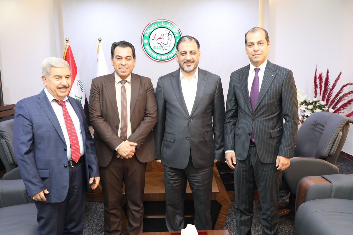 ufuqorg's tweet photo. Ufuq Organization Paid a visit to the Iraqi Minister of Youth and Sport. 

https://t.co/3hQgdieneJ https://t.co/xAf06ihW1W