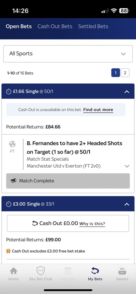 sh33ran7's tweet photo. @SkyBet what’s the delay in paying this out?? https://t.co/VoKfaH2hnL