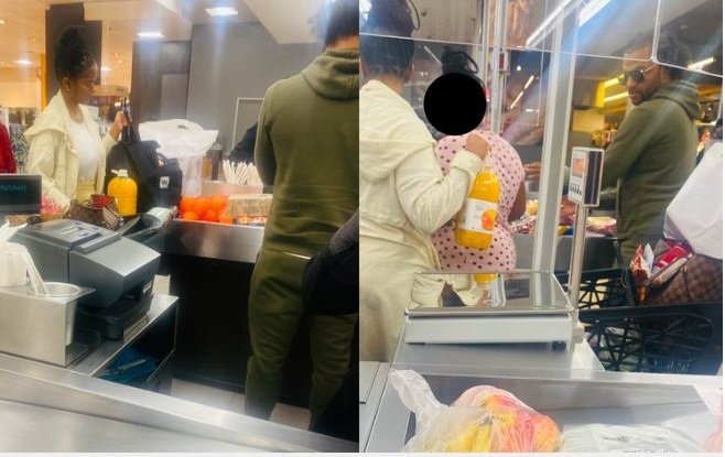 Am_Blujay's tweet image. The person who took the picture of Dr Nandipha and Thabo Bester at woolies that day is a national hero , otherwise life was gonna go on as usual if it wasn't for this picture