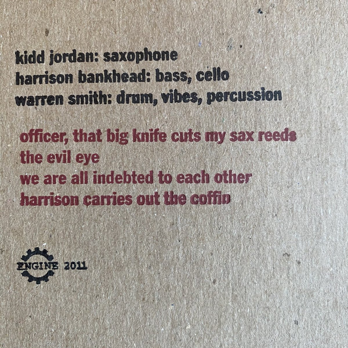 PersonCorp's tweet image. More sad news with the passing of bassist Harrison Bankhead, AACM member and a foundation of Chicago’s performance and recording scene. Prose poem here from back of Kidd Jordan’s “On Fire” cd #rip #aacm #CHICAGO #Jazz