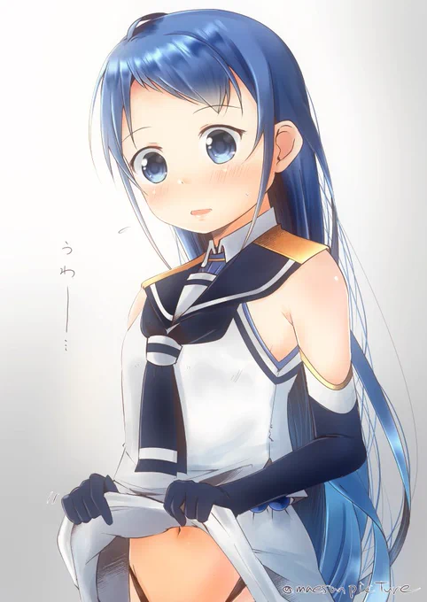 (やっぱり島風ちゃんのパンツって凄いや…) 