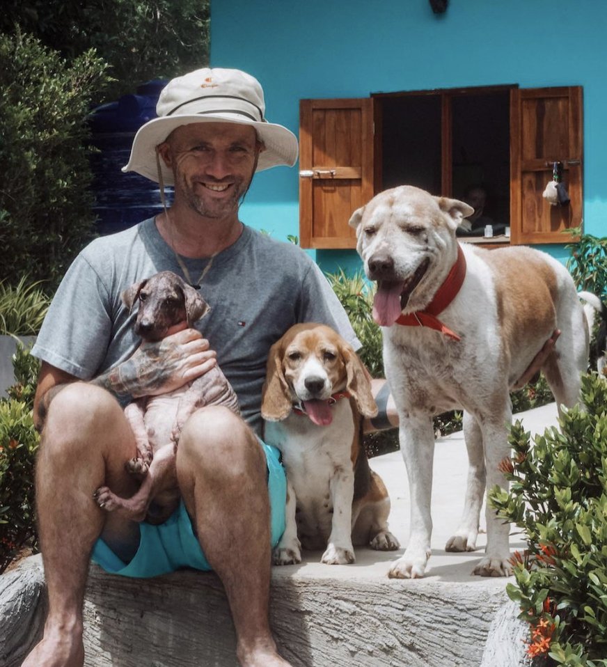 NiallHarbison's tweet photo. 🧑‍💻To lead by example. The mission resonates with lots of people around the world. I feel like I am blessed and entrusted by so many people to solve street dog suffering. Dedicating my life to it and getting rid of all distractions is the very least I can do to repay that support.

🐶I love dogs. Pretty obvious one but I love being in their company and helping them because they help me and my mental health too. Imagine getting to wake up in the middle of the jungle and immediately start helping dogs. I know many people would give anything to be in that position so I’m going to embrace it fully.

The drawing below someone sent me featuring the dogs this week confirmed I’d made the right decision.

From my little containers in the jungle I can dream up and do anything. Save more dogs, plan the opening of a clinic, write a book, branch into other countries, do interviews, research ways to grow faster, find talented people around the world to help, create structures and generally raise awareness. Every tool I need will be there in that container. A glance out the window to see a dog like Derek will remind me why I’m trying so hard.

It is radical and a big step but ultimately its just a way to save more street dogs and to save them faster than I currently am.

Big Love

Niall

You can support by...

📸 Follow Insta https://t.co/Ld8KdvL3wO

🙏 Donate https://t.co/LB39FRdCxt