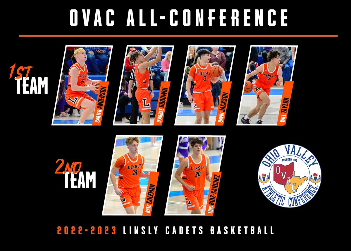 Congratulations to all our players that made the OVAC 1st &amp; 2nd teams.  We are proud of each of you.  GO CADETS!!