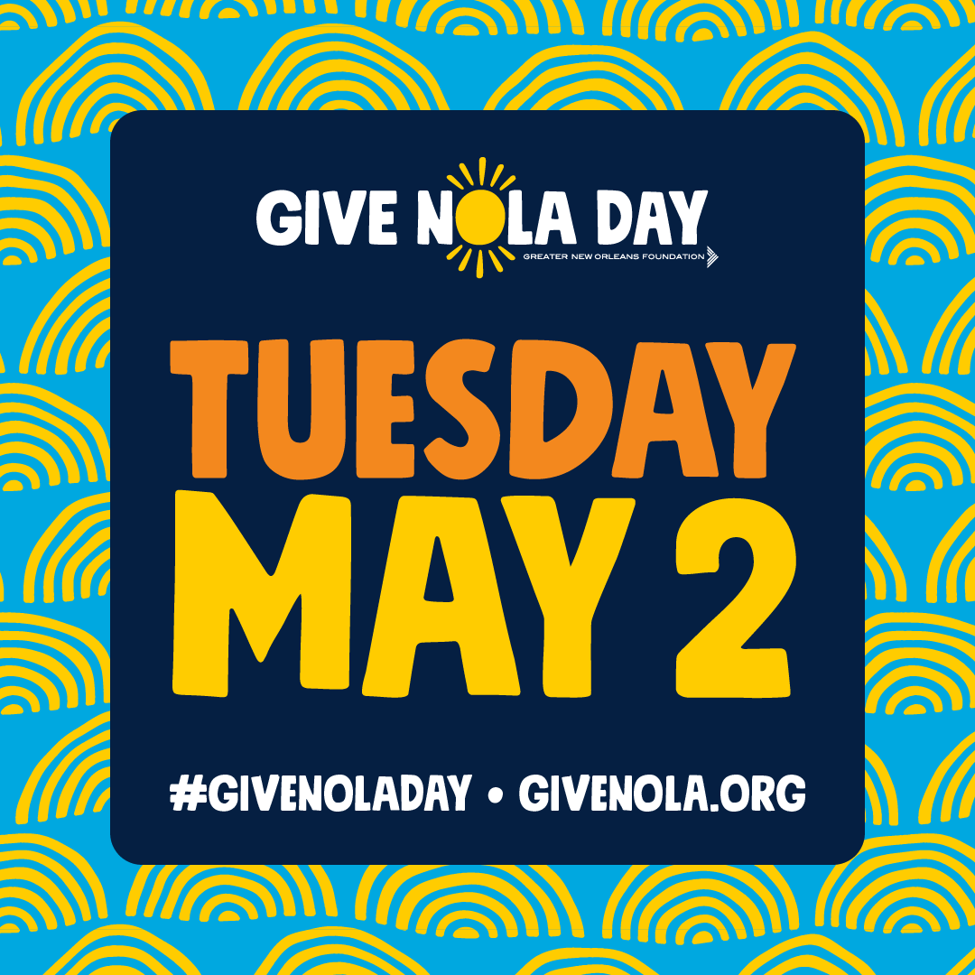 dfsneworleans's tweet photo. Save the date! GiveNOLA Day returns on May 2, 2023! Make a difference by joining us for 24 hours of giving to benefit New Orleans' regional nonprofits for a thriving community for all.

#givenola #givenoladay #gnof #dfsneworleans #dfsno #dressforsuccessnola #dayofgiving #givebig https://t.co/ByEK8Tl94b