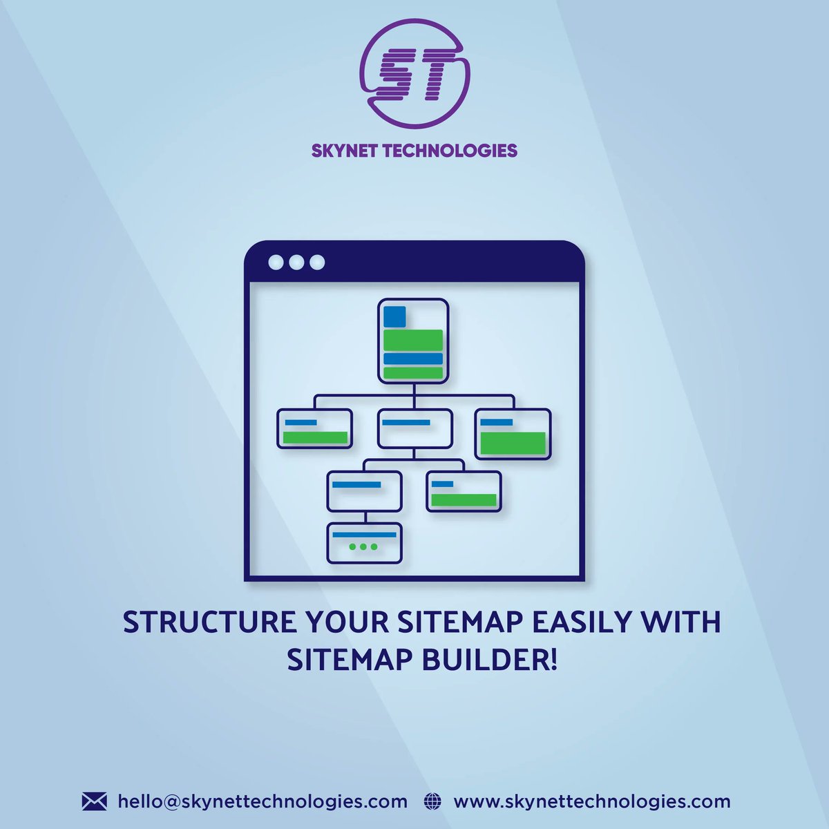 Skynet_LV's tweet image. Structuring and restructuring your sitemap is not a nightmare anymore. Use our Sitemap Builder tool that offers an easy drag-and-drop function to manage your pages on your sitemap! 

buff.ly/3zO28D4 

#Sitemap #SitemapBuilder #VisualSitemaps
