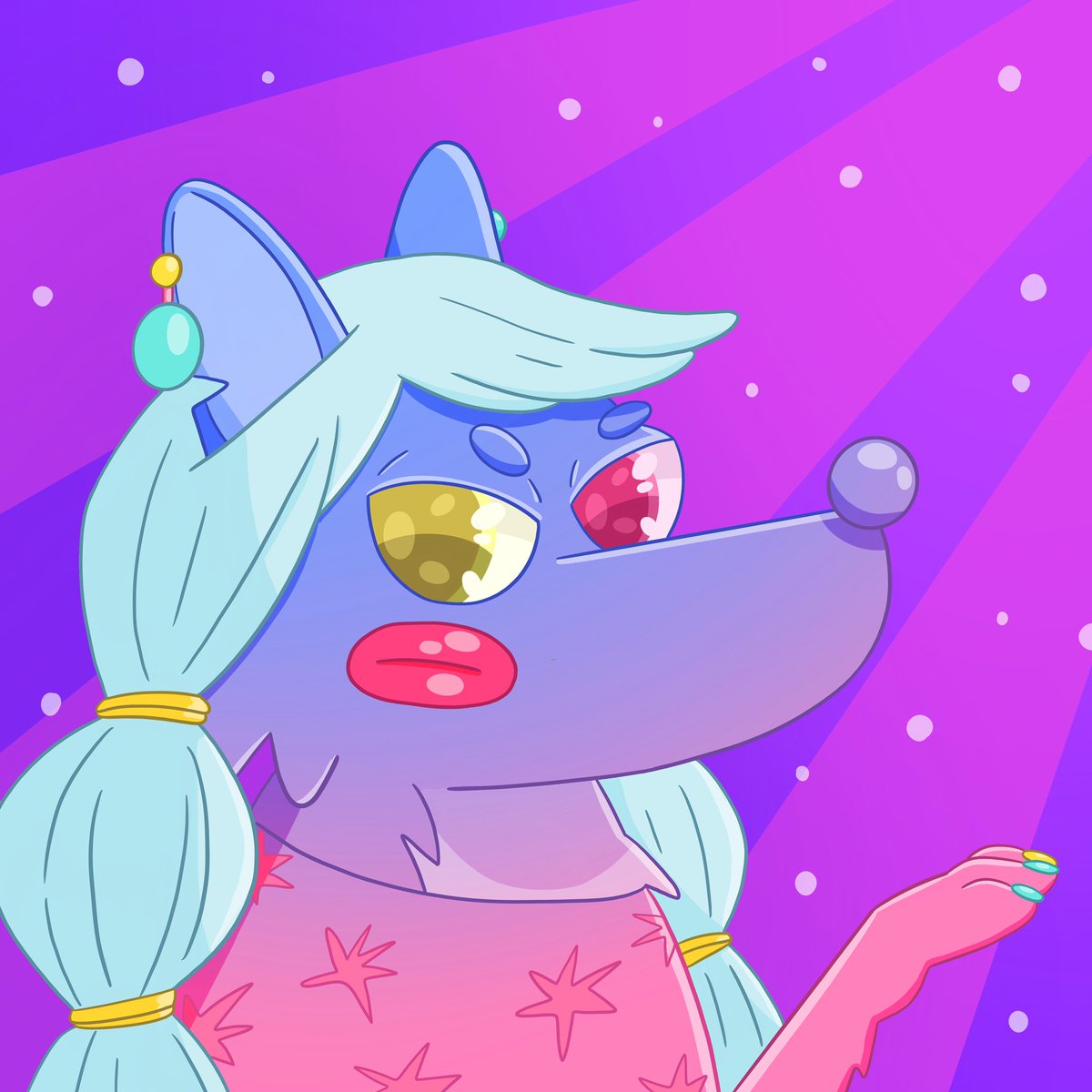 Hey fam 😘

This Coyote is waiting for the owner 💓 Who is ready to tame him? Have a great weekend everyone 🥰💜