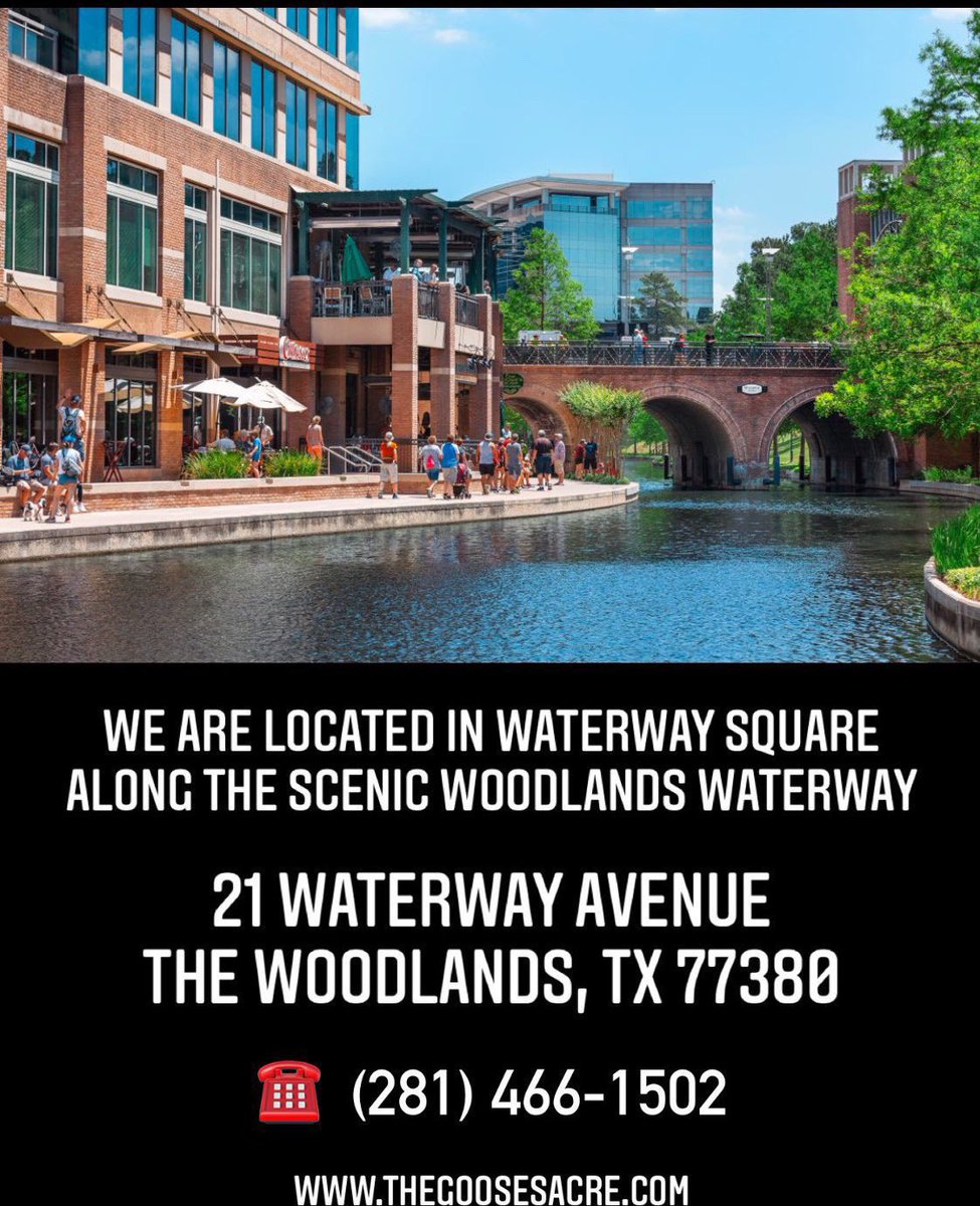 TheGoosesAcre1's tweet photo. #AllYouCanEat 🐰
#Easter #Brunch 10A-2P
#KidsEatFree 12 &amp; Under
w/1 per paying Adult 

Special Menu 

#acoustic #music 12P-3P
#Mimosas #BloodyMarys

Brunch on #TheWaterway

#WoodlandsWaterway

#EasterBrunch 🥂#Brunching #EasterSunday #LiveMusic #breakfast #lunch #TheWoodlandsTX https://t.co/ClqJRKEDwj