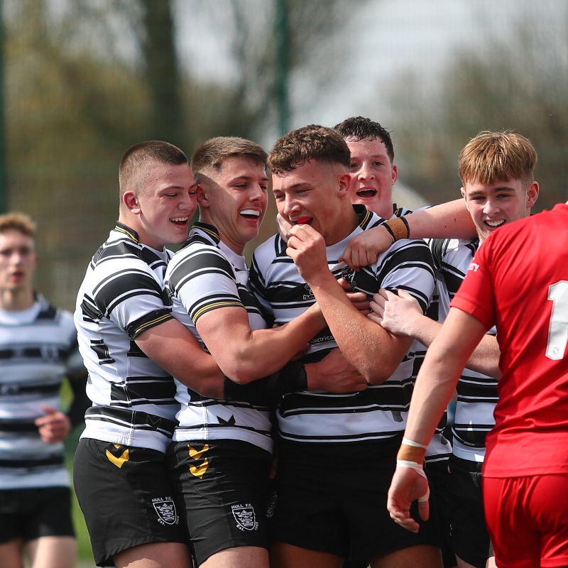 hullfcofficial's tweet photo. Hull FC Academy maintained their unbeaten start to the 2023 season, running out 32-4 victors over Hull KR Academy at the University of Hull this afternoon...

(🤝: Pearson Electrical)

Match Report 👇