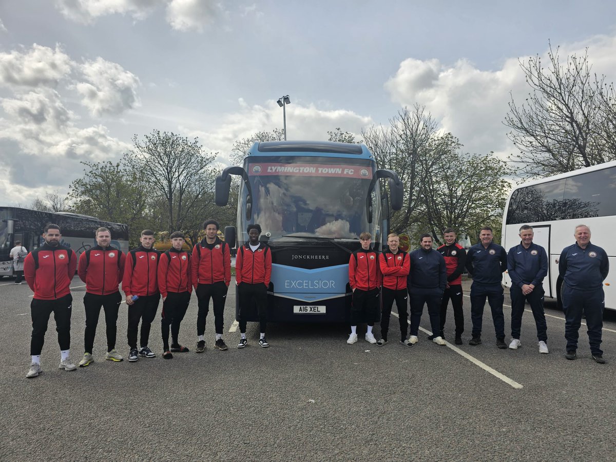 Welcome on board <a href="/lymingtontownfc/">Lymington Town FC</a> for your awayday at <a href="/LarkhallAFC/">Larkhall Athletic FC</a> with #Team driver <a href="/redboymike/">michael bracher</a> .  Looking forward to hearing about your journey to the ground 😁 and hopefully bringing back the points to the #forest #effortlesscoachhire