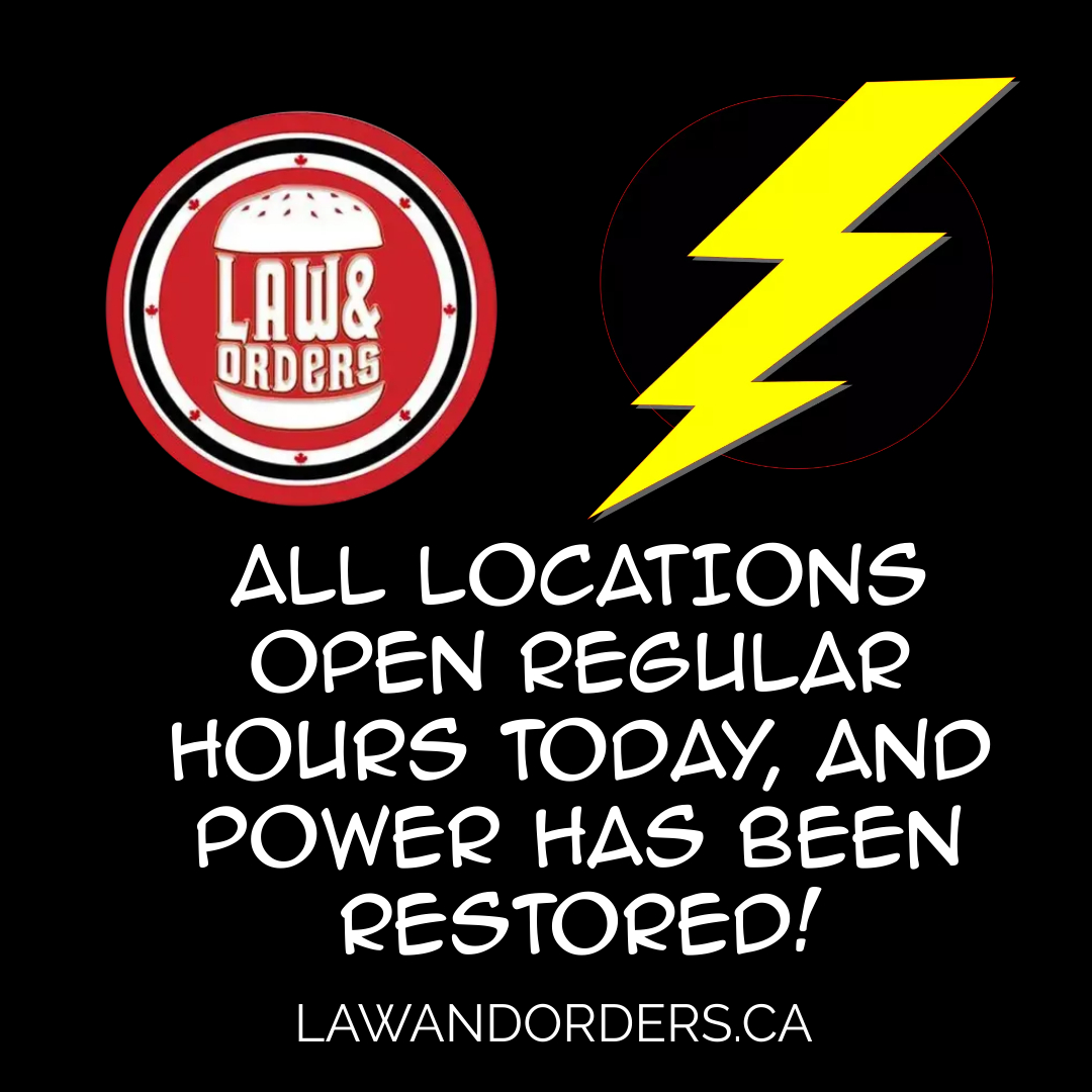 Law & Orders Burgers and Fries tweet media
