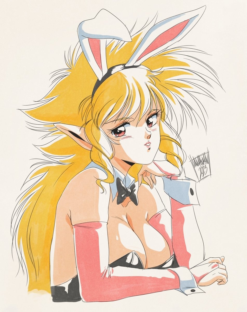 DanmakumanG's tweet photo. It's Spring bunny festival...it seems haha
Here's Bunny Iczer-1 to celebrate! 
#春のバニーまつり https://t.co/cMKmQF8EdK