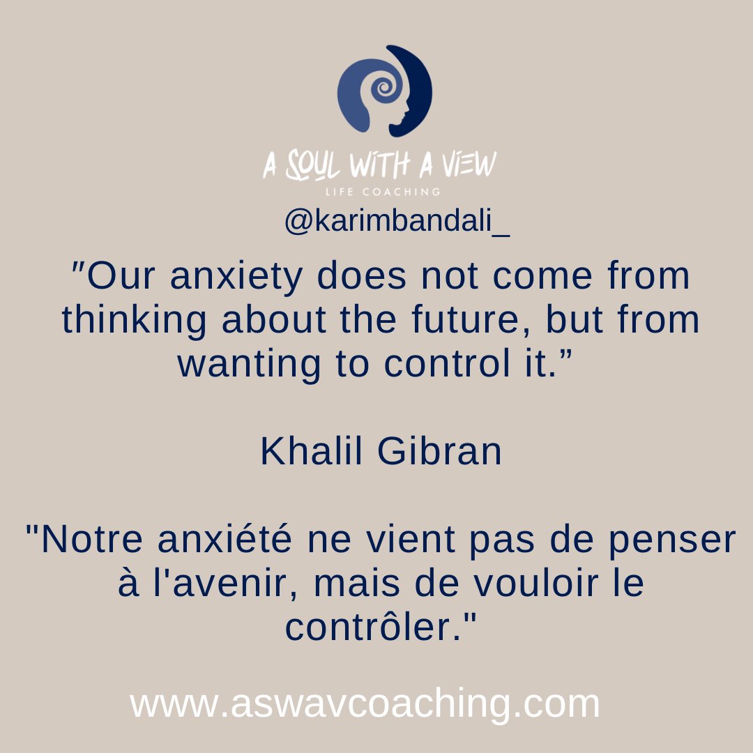 What you can’t control…let it go. Laissez aller ce que vous ne pouvez pas contrôler.
.
.
.
#khalilgibran #letitgo #laisseraller #conceptdesoi #asoulwithaview #coachingdevie #mindset #confiance  #quotes #positivity #transformation #lifelessons #mentor #growth #selfconcept